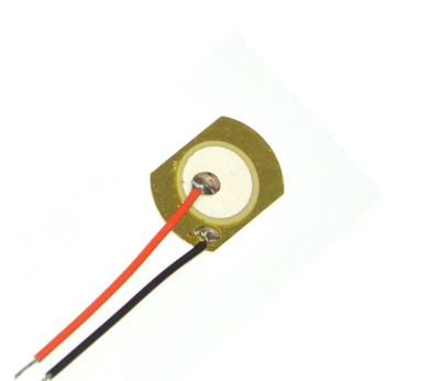 Elemento piezo de unidade externa de 13 kHz e 15 mm com cabos